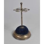 A Silver Mounted Dressing Table Hatpin Stand by William Henry Sparrow, Hallmarked for Birmingham