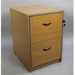A Modern Two Drawer Filing Cabinet