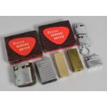 A Collection of Various Vintage Pocket Lighters, Two Ronson Service Outfits Etc (Unable to Post This