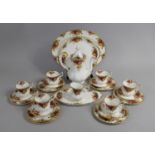 A Collection of Royal Albert Old Country Roses, Tea Set, to include Six Cups, Six Saucers, Six