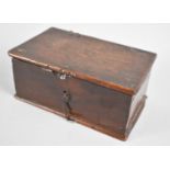 An Early 19th Century Oak Box, 16cms Wide