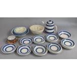 A Collection of Various Ceramics to include Staffordshire Cordon Bleu Pattern Teapot, Saucers and
