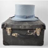 A Mid 20th Century German Grey Top Hat by Young's, Size 7.1/8th