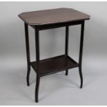 A Mid 20th Century Mahogany Occasional Table with Stretcher Shelf, 52cms Wide