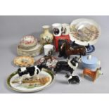 A Collection of Various China to include Commemorative Mugs, Beswick Animals (AF), Early 20th