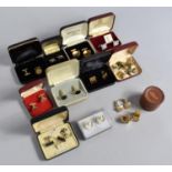 A Collection of Various Gents Cufflinks
