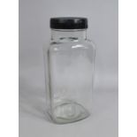 A Vintage Glass Sweet Jar, 31cms High