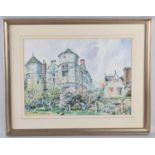 A Framed Watercolour by JL Wooley, 36x26cms