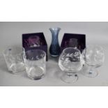 A Collection of Various Boxed Glassware to include Caithness and Waterford