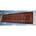 A Nice Quality Patterned Runner, 250x66cms