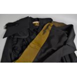 An Early 20th Century Ede and Ravenscroft Academic Gown with Mortarboard, Size 7