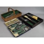 A Collection of Various Boxed and Loose Cutlery to include Berry Spoons, Mid 20th Century