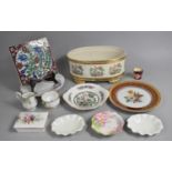 A Collection of various ceramics to include Coalport, Royal Albert, Royal Rutland, Aynsley,