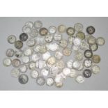 A Collection of Victorian, Edwardian and George V Silver Threepence Coins