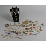 A Collection of Various Costume Jewellery etc