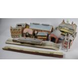 A Collection of Model Rail Buildings and Platforms etc