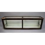 A Vintage Shop Display Cabinet, 157cm Long