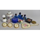 A Collection of Various Items to comprise Contemporary Famille Rose Chinese Ginger Jars, Perfume