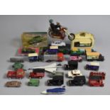 A Collection of Various Boxed and Unboxed Vehicles and Vintage Vans etc