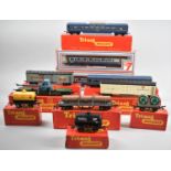 A Collection of Triang Railways OO Gauge Wagons, Coaches etc Together with Two Lima Coaches