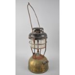 A Vintage Hurricane Lamp