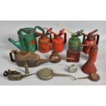 A Collection of Various Oil Cans Etc to comprise Examples by Westco