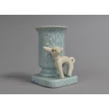 A Sylvac Lamb Spill Vase, No. 2655