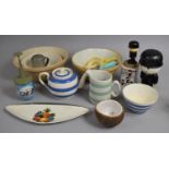 A Collection of Various Mid/Late 20th century Kitchenalia to comprise Mixing Bowls, Cornishware