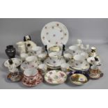A Collection of Various Ceramics to comprise Continental Hand Painted Porcelain Dish, Kutani Cup and