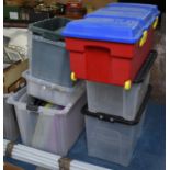 A Collection of various Plastic and other Storage Boxes