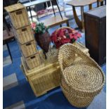 A Collection of Wicker and Woven items