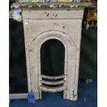 A Cast Metal Fire Surround, Shelved Top