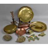 A Collection of Various 19th Century and 20th Century Metalwares to include Copper Chargers,