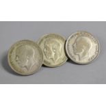 Three George V Silver Half Crowns