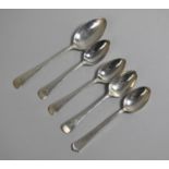A Collection of Various Silver Spoons, Various Hallmarks, 129g