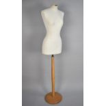 A Dress Makers Dummy on Turned Stand