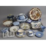 A Collection of Various Ceramics to include Jasperware (including Wedgwood Examples) Copeland