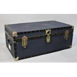 A Mid 20th Century Travelling Trunk, 90cm wide