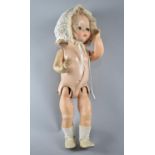 A Vintage Plastic Doll, 51cm high