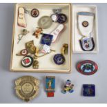 A Collection of Various Enamelled Badges Etc