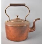 A Large Vintage Copper Kettle, 30cms High