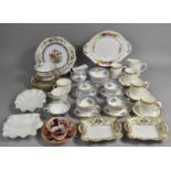 A Collection of Various 19th and 20th Century Ceramics to comprise Part Porcelain Tea Set