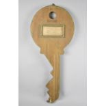 A 21st Birthday Novelty in the Form of a Large Key, Inscribed Doreen, 60cm Long