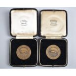 A Pair of Bronze Cased Medals for Ranelagh Harriers Cup Public Schools C.C. Race