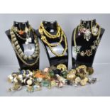 A Collection of Various Costume Jewellery Earrings, Necklaces etc
