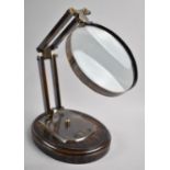 A Reproduction Desk Top Magnifier as Made by Watts and Sons Ltd London