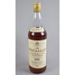 A Bottle for The Macallan Single Highland Malt Scotch Whisky, Special Selection 1965, Bottled