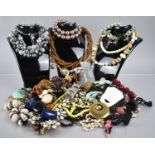 A Collection of Various Costume Jewellery to Comprise Beaded Necklaces etc