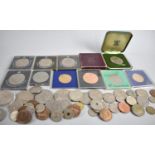 A Collection of Various Coinage to Include Commemorative Crowns etc