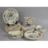 A Collection of Various Masons Regency Pattern Dinnerwares to include Large Plates, Tureens, Jug Etc